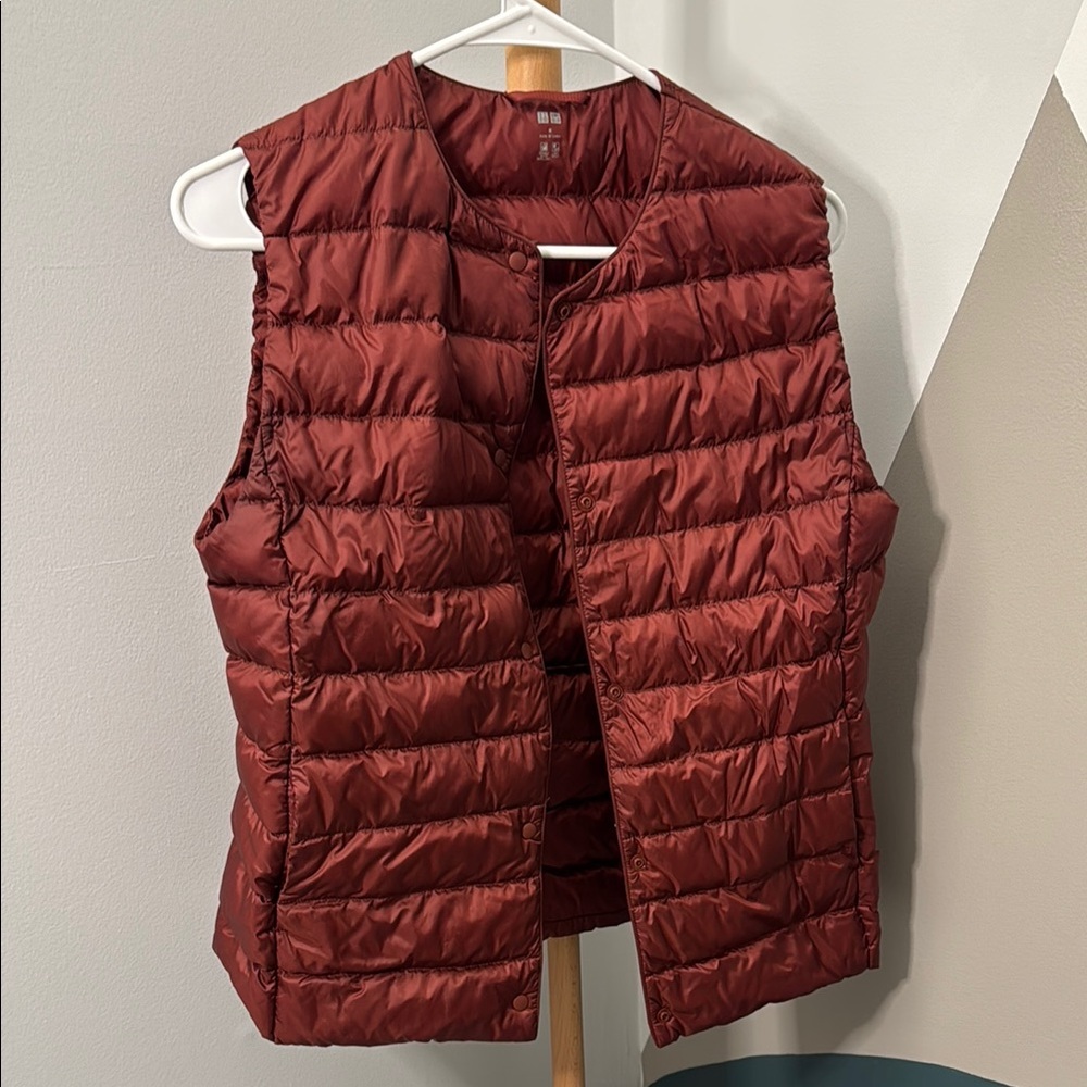 Red Puffer Vest